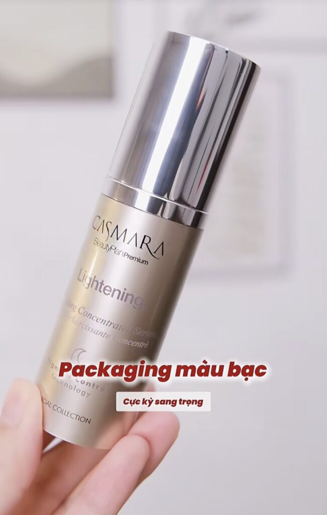 Casmara Clarifying Concentrated Serum chiến binh dưỡng trắng cao cấp đáng gờm