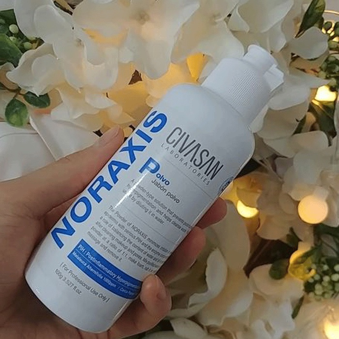 Tẩy tế bào chết enzyme Civasan Noraxis Polvo chân ái sau peel da