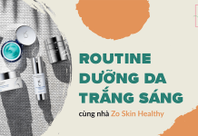 Routine dưỡng da trắng sáng cùng nhà Zo Skin Healthy 2022