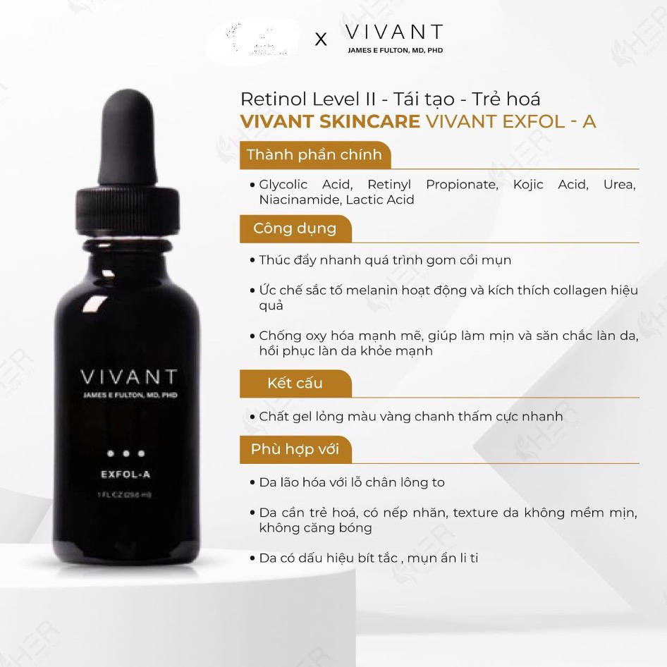 Review chi tiết 2 sản phẩm Vivant: Madelic & Retinol