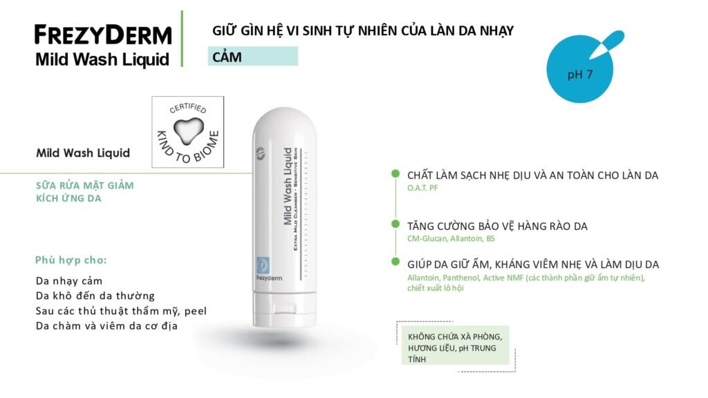 Sữa rửa mặt Frezyderm
