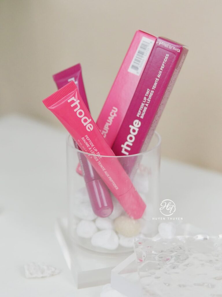 Rhode Peptide Lip Tint – Son Dưỡng Màu Raspberry và Guava Spritz