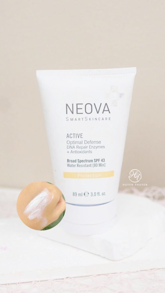 Neova DNA Damage Control SPF 43 bảo vệ da sau điều trị sẹo rỗ