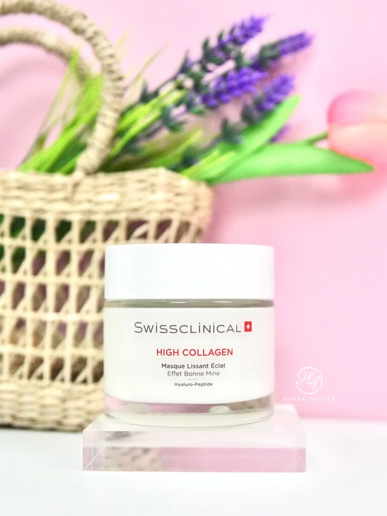 mặt nạ Swissclinical High Collagen Mask cấp nước cho da