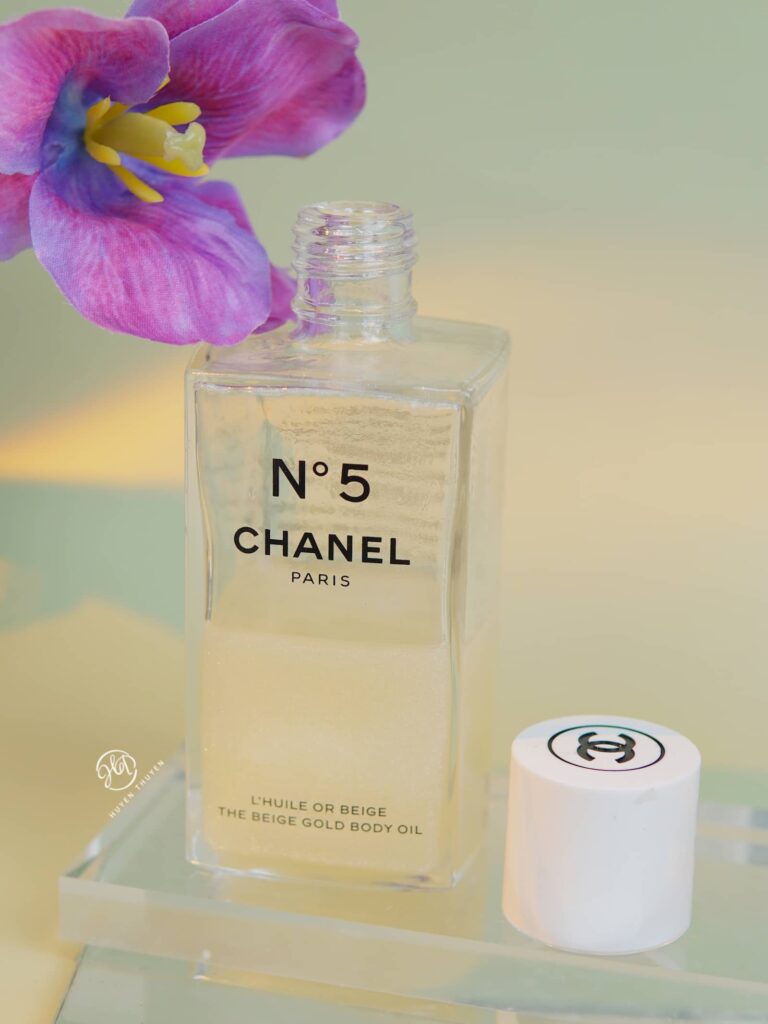 dầu dưỡng chanel giúp mùi hương thơm lâu