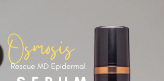 Osmosis Rescue MD Epidermal Repair Serum.