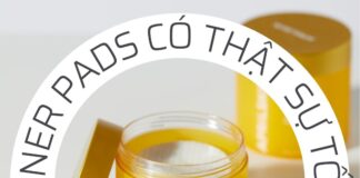 Toner pad: sản phẩm làm sạch và chăm sóc da tiện lợi