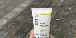 Kem chống nắng dược mỹ phẩm Hyaestic Skin Fusion Sunscreen