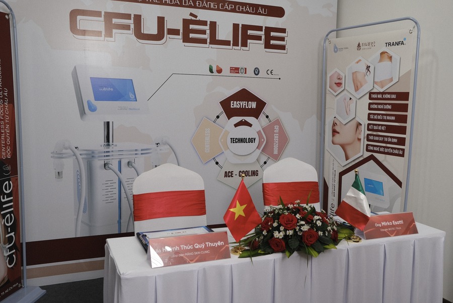 Spa Măng Clinic bắt tay Biotec Italia: Đón đầu công nghệ trẻ hóa da CFU-Élite