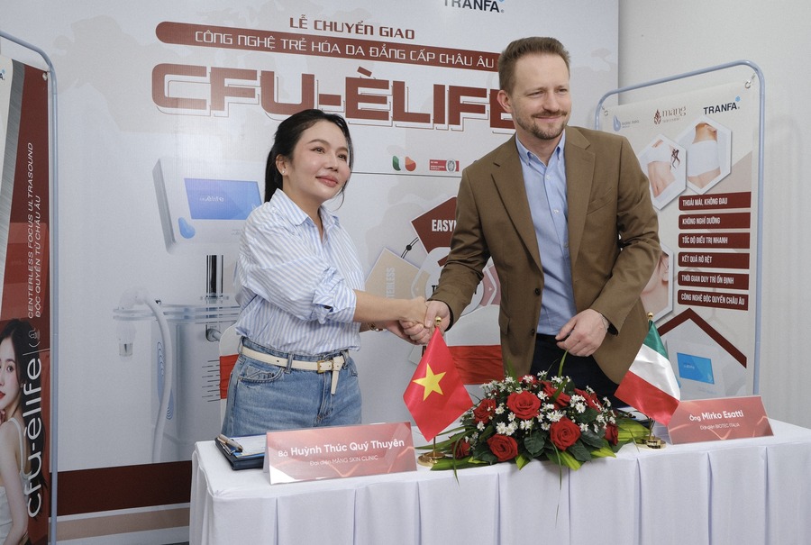Spa Măng Clinic bắt tay Biotec Italia: Đón đầu công nghệ trẻ hóa da CFU-Élite