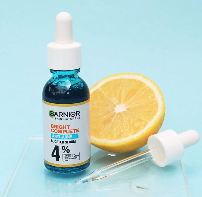 Garnier Bright Anti-Acne Serum, cứu tinh cho làn da dầu mụn mùa hè