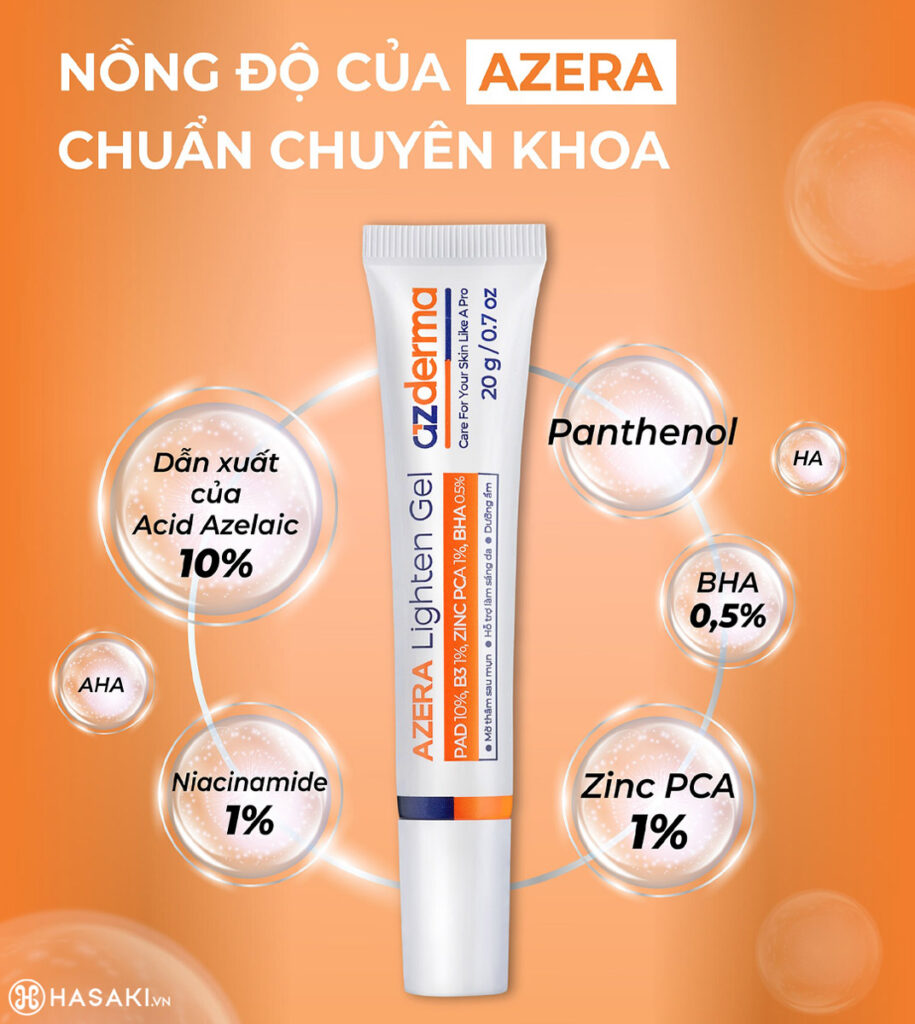 Azera Lighten Gel AZ Derma