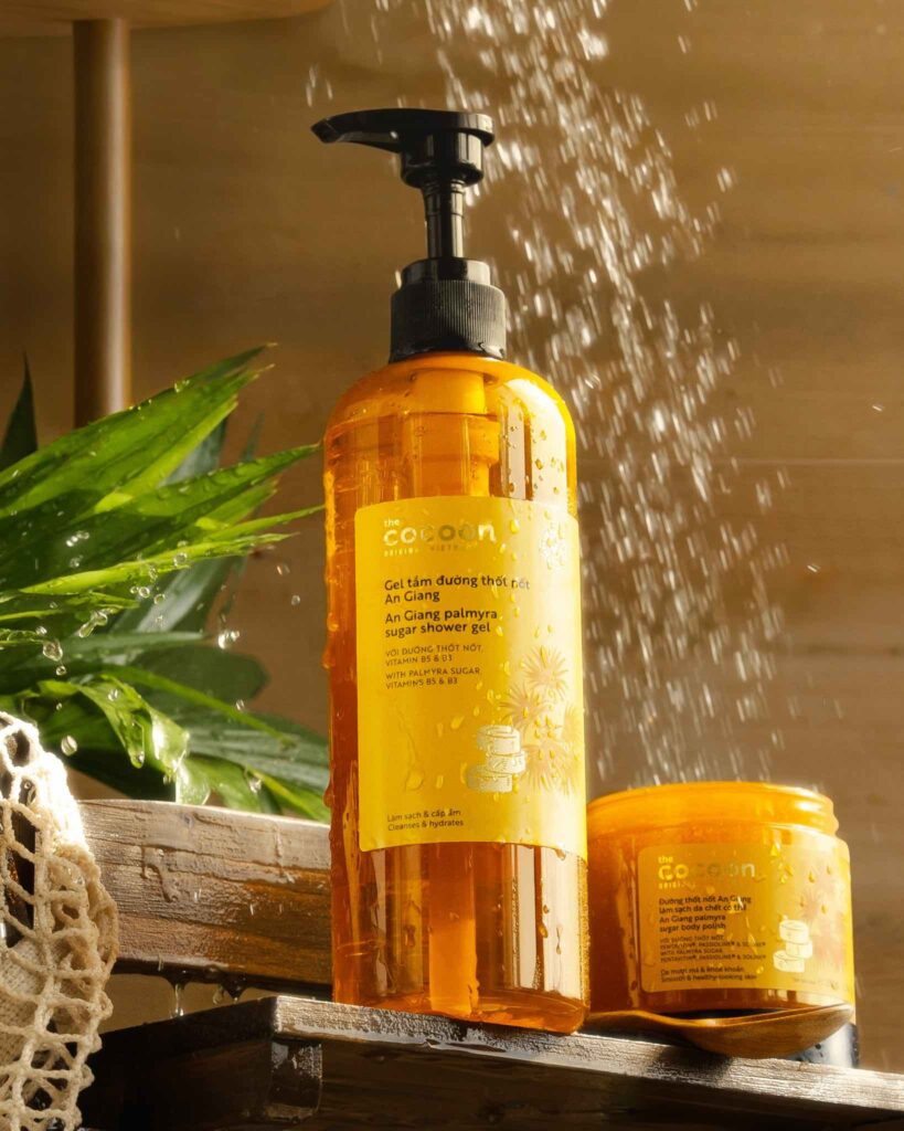 Gel tắm đường thốt nốt Cocoon siêu mịn siêu thơm