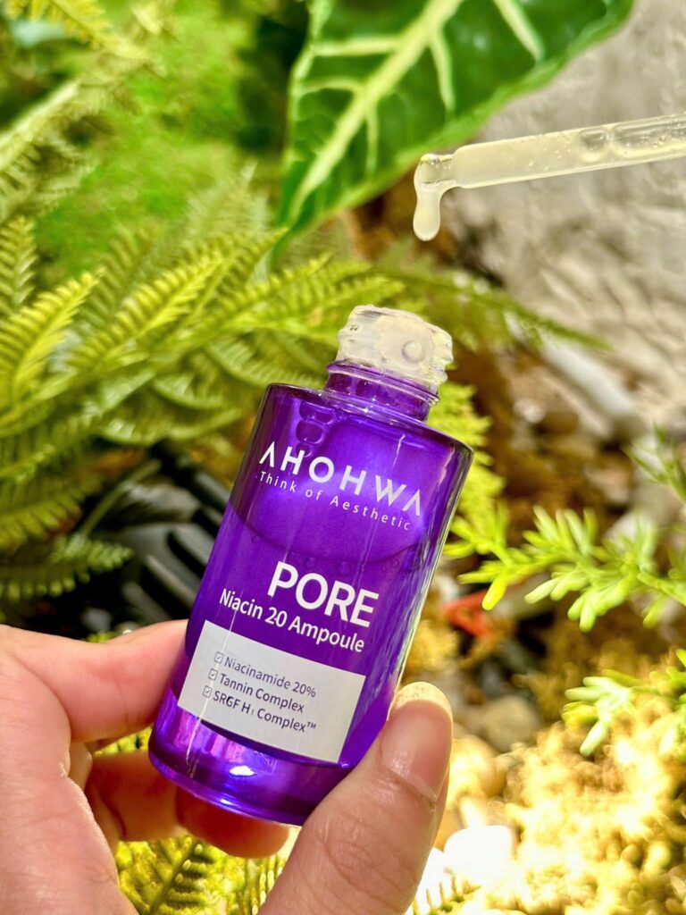 Thử Ahohwa Niacinamide 20% trên da dầu mụn và cái kết bất ngờ