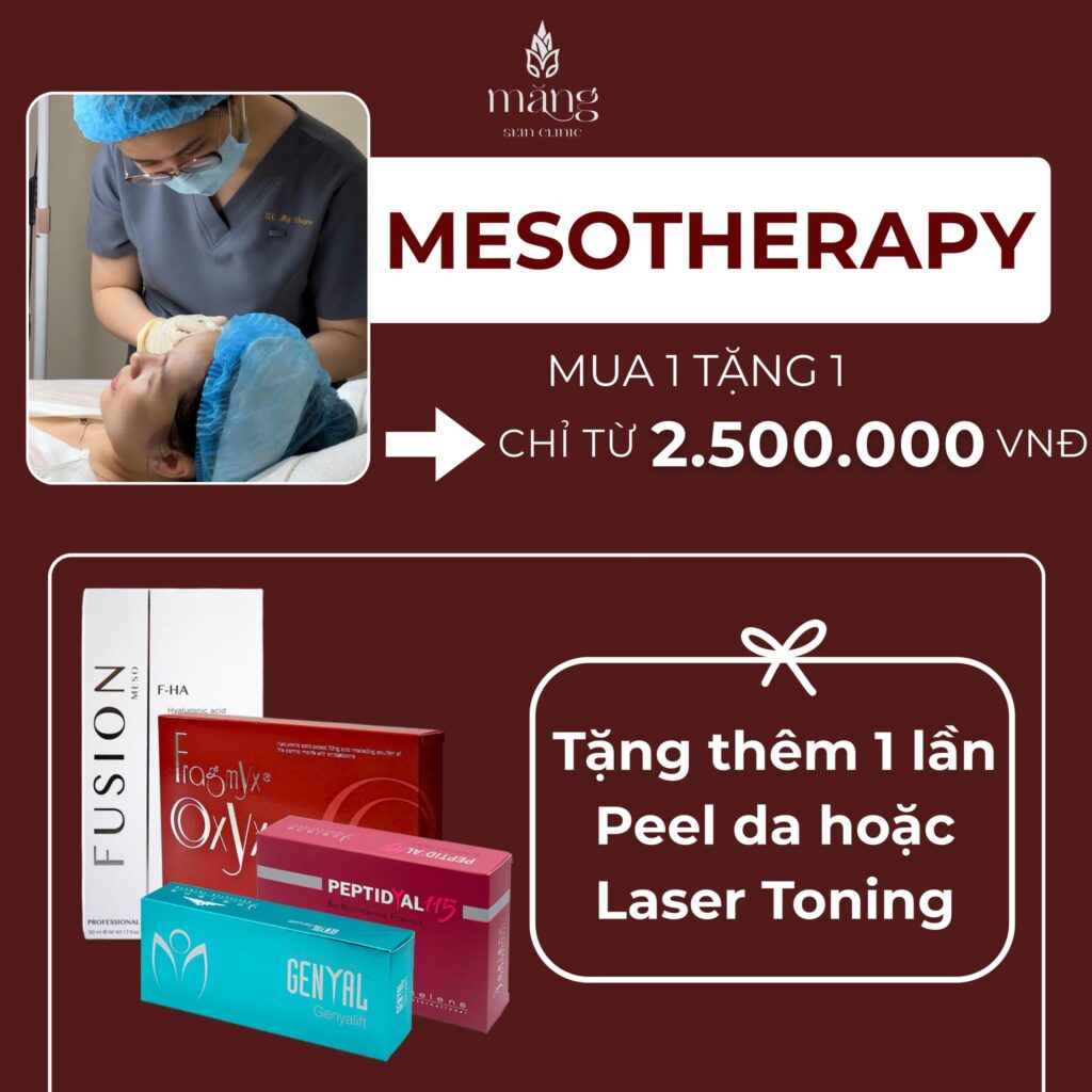 Meso căng bóng Xcelens giải pháp vàng cho làn da lão hoá