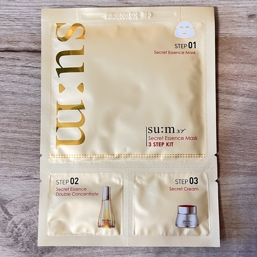 Su:m37 Secret Essence mask cứu tinh cho làn da lười biếng