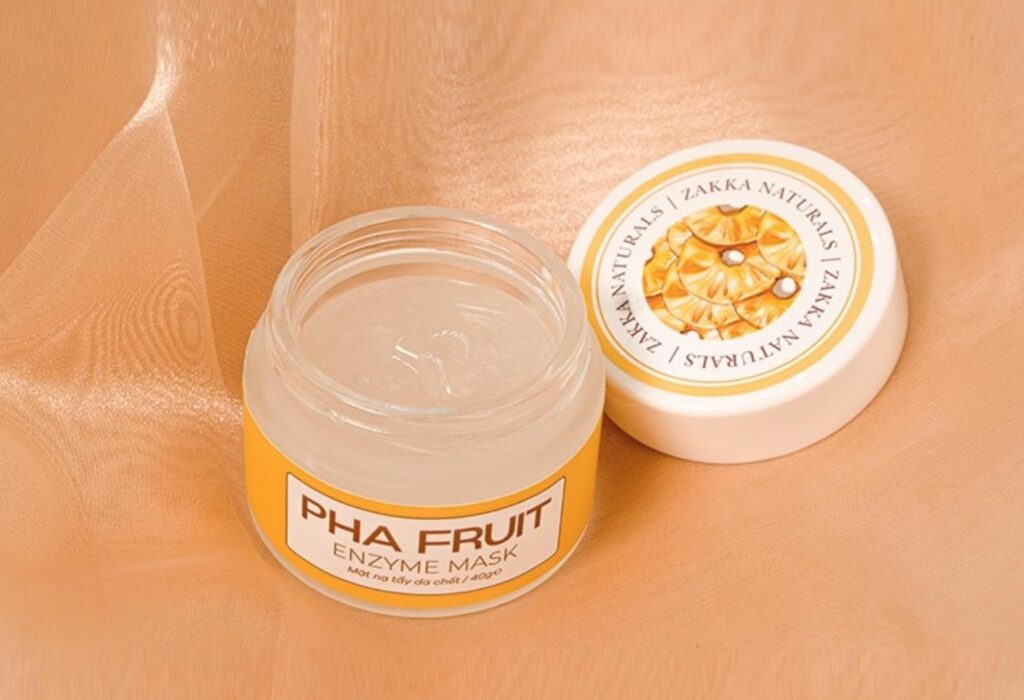 Enzyme Dứa đa nhiệm cho các nàng da mụn đây rồi!