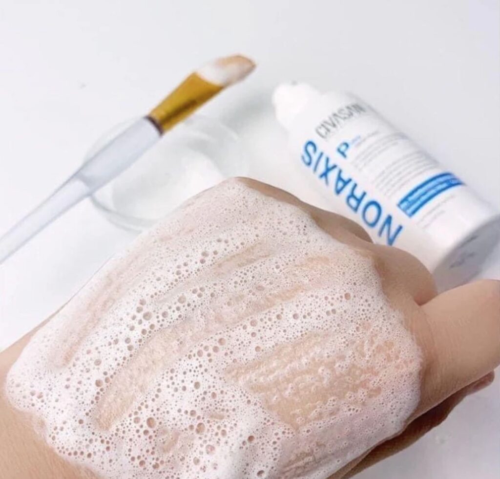 Tẩy tế bào chết enzyme Civasan Noraxis Polvo chân ái sau peel da