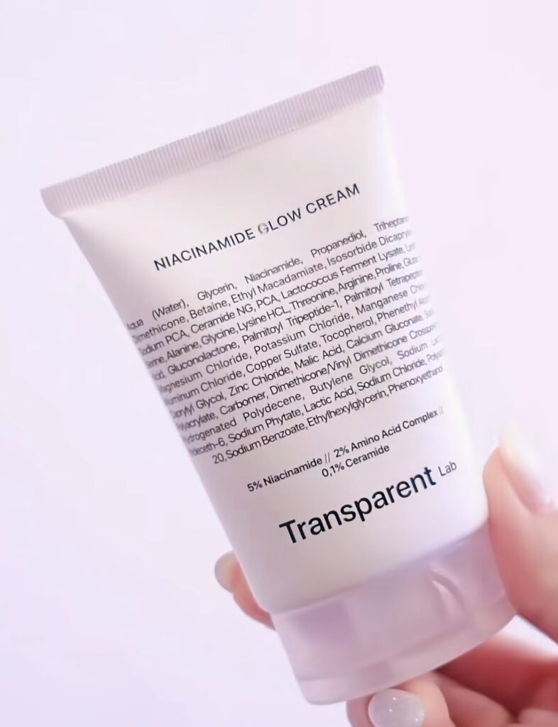 Phát Hiện Mới: Transparent Lab Niacinamide Glow Cream dự là sẽ toả sáng trong 2026 nè