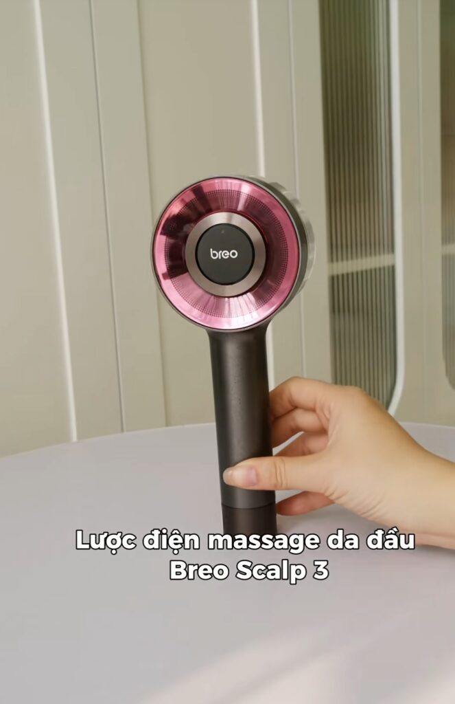 Lược điện massage đầu Breo Scalp 3 các nàng đã biết chưa?