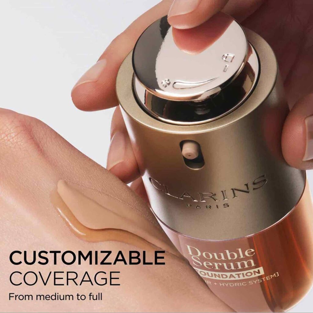 So Sánh kem nền: Clarins Double Serum Foundation và Dior Prestige