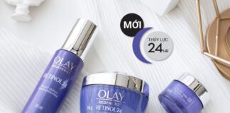 "Chống già" hiệu quả với bộ đôi Olay Retinol 24