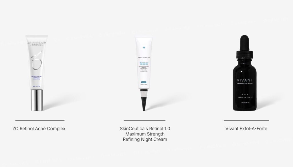 Exfoliators và retinol combo bất bại cho làn da dầu mụn