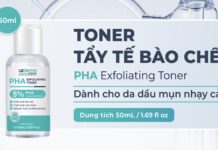 Toner PHA Azderma “Chân ái” tẩy da chết nhẹ dịu cho da nhạy cảm hay chỉ là lời đồn? Toner PHA Azderma