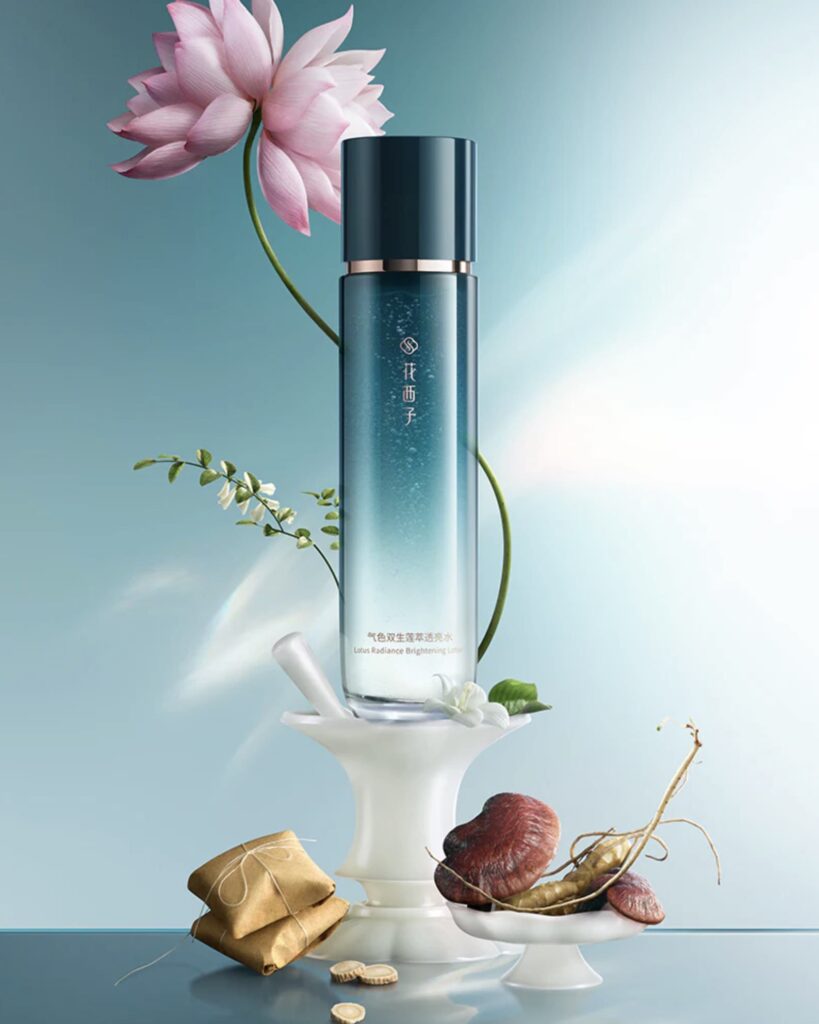 Florasis Lotus Radiance Renewal Serum tinh chất hoa sen tái sinh rạng rỡ