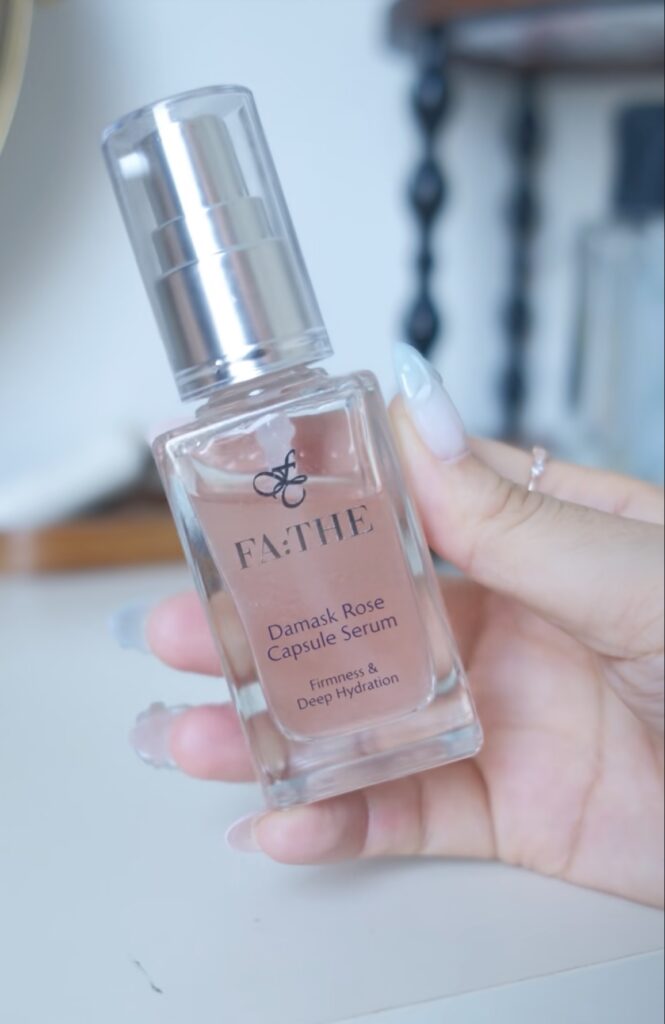 FA:THE Damask Rose Capsule Serum: Giải pháp cho làn da sạm xỉn màu và thiếu ẩm