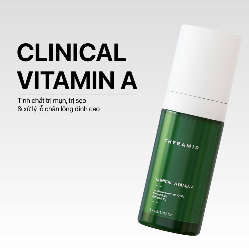 So sánh Theramid Clinical Vitamin A và Fusion Retinol 1.0