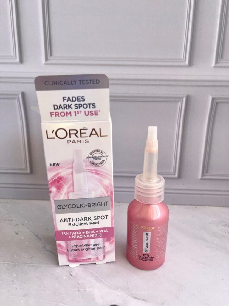 L'Oréal Glycolic-Bright Exfoliant Peel có thật sự thần thánh