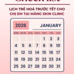 CHECK LIST DỊCH VỤ TRẺ HOÁ CẦN LÀM NGAY BÂY GIỜ ĐỂ ĐẸP KỊP TẾT NÈ CHỊ EM ƠI! 🎊🎍
