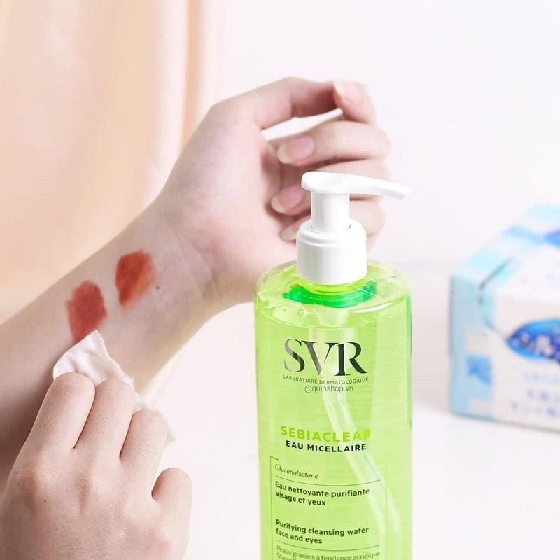 Review nước tẩy trang SVR Sebiaclear Eau Micellaire