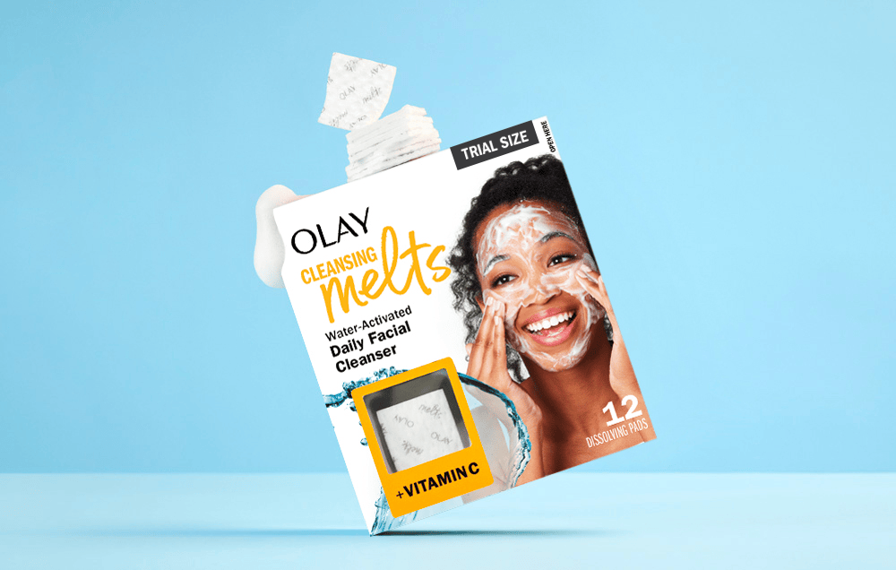 Olay Cleansing Melts sữa rửa mặt dạng pad nàng đã nghe qua chưa?