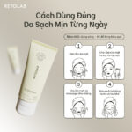 Sữa rửa mặt 2 trong 1 Retolab Phytoclear Acne Relief Cleanser